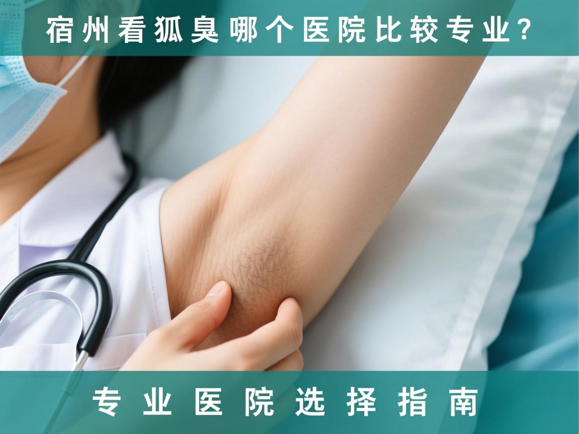 宿州看狐臭哪个医院比较专业?专业医院选择指南 宿州看狐臭哪个医院比较专业?专业医院选择指南