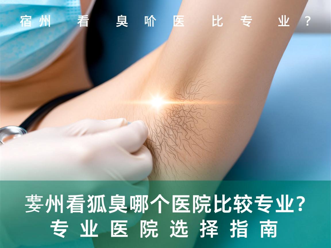 宿州看狐臭哪个医院比较专业?专业医院选择指南 宿州看狐臭哪个医院比较专业?专业医院选择指南