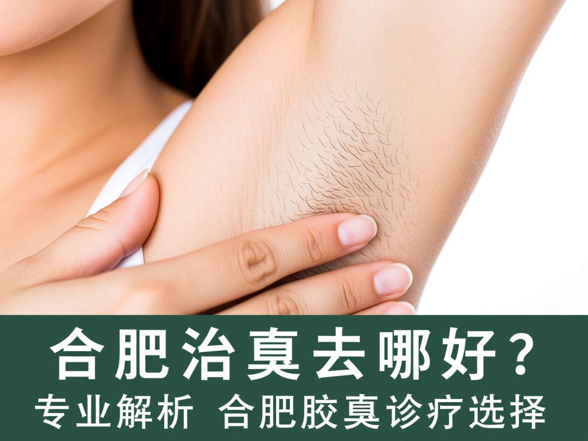 合肥治腋臭去哪好？专业解析合肥腋臭诊疗选择