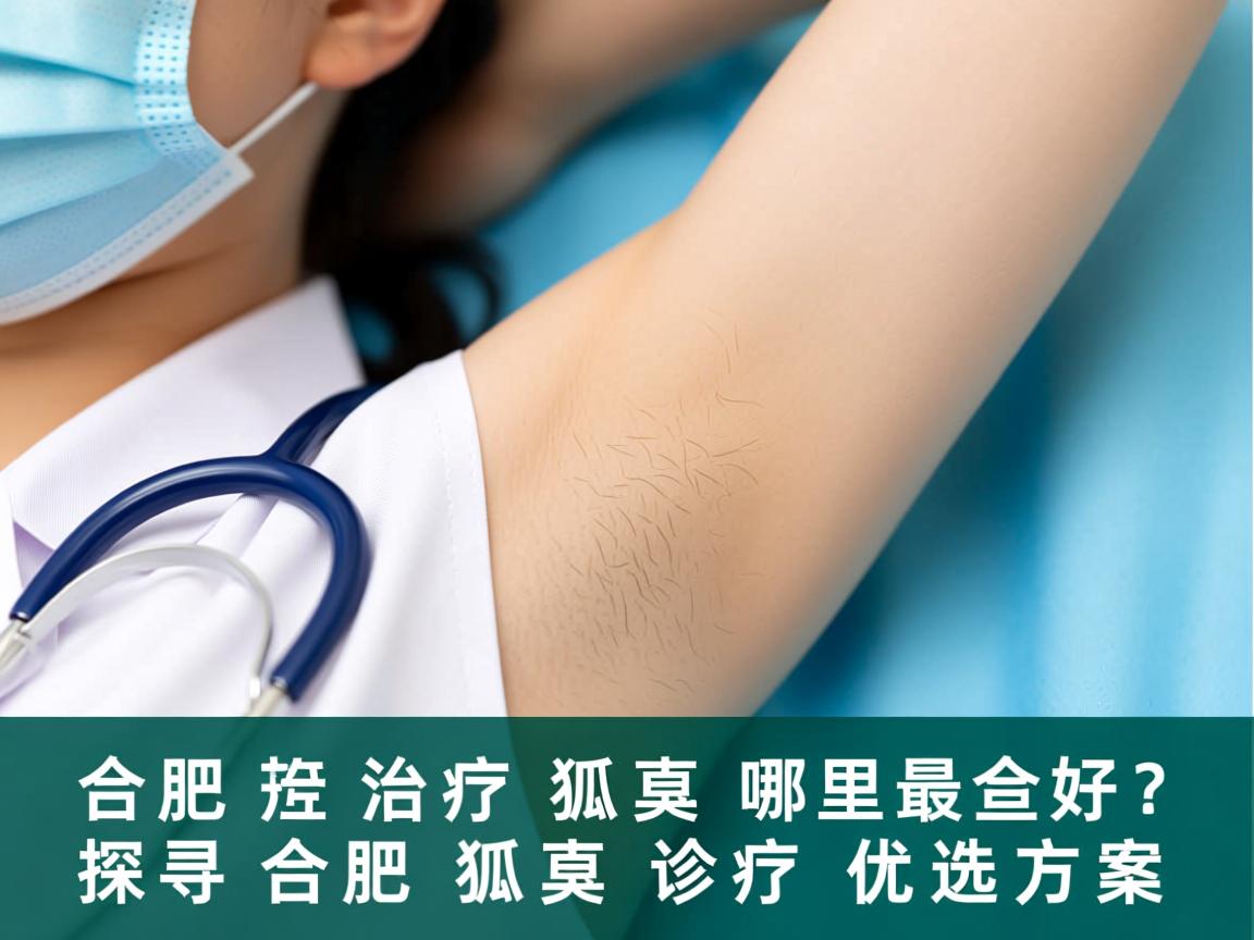 在合肥治疗狐臭哪里最好？探寻合肥狐臭诊疗优选方案