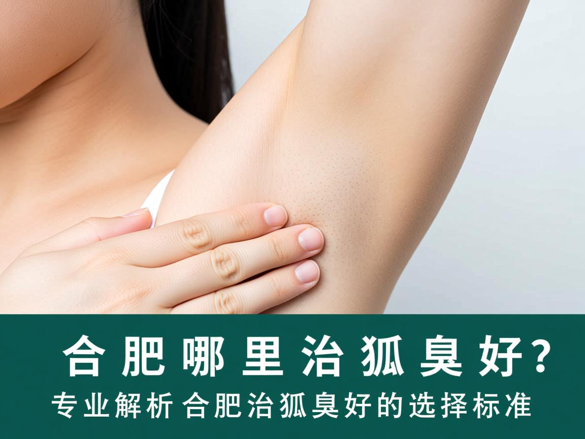 合肥哪里治狐臭好？专业解析合肥治狐臭好的选择标准