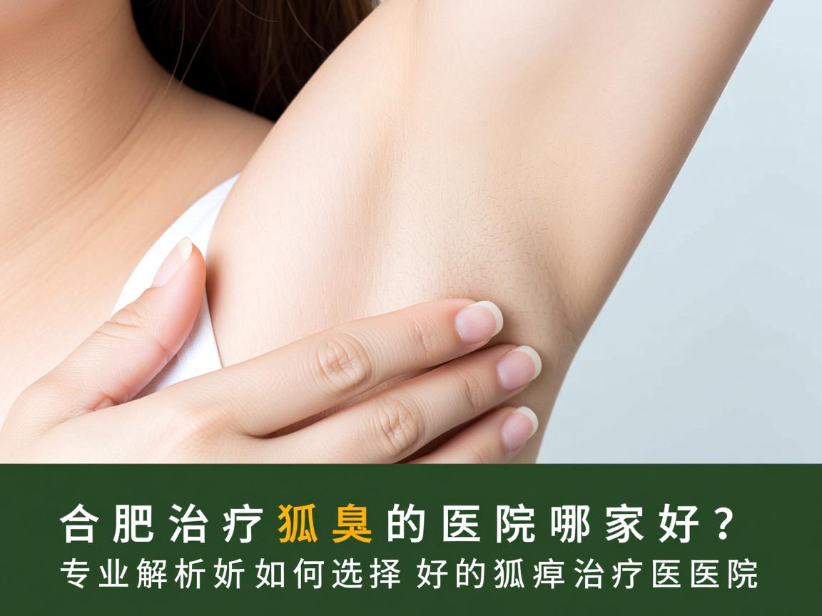 合肥治疗狐臭的医院哪家好？专业解析如何选择好的狐臭治疗医院