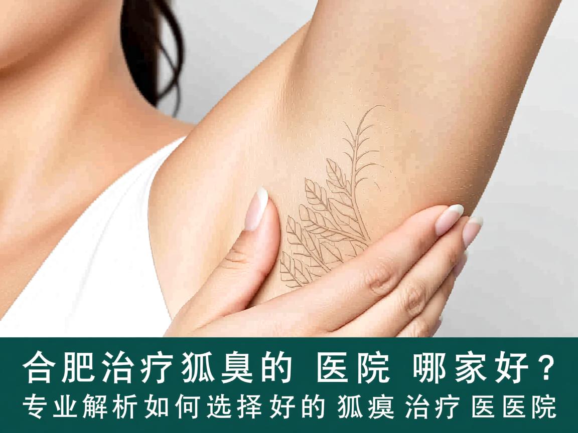 合肥治疗狐臭的医院哪家好？专业解析如何选择好的狐臭治疗医院