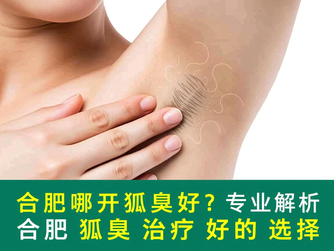 合肥哪开狐臭好？专业解析合肥狐臭治疗好的选择