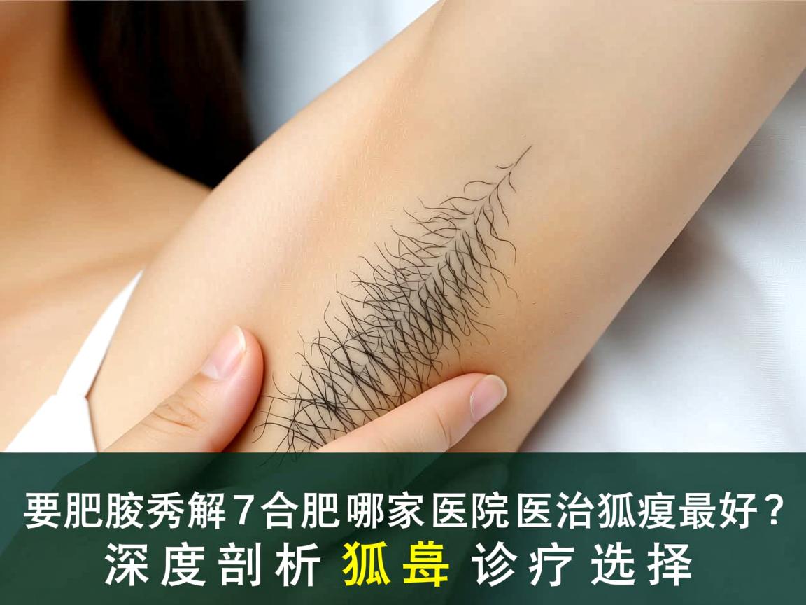 合肥腋秀解析，合肥哪家医院医治狐臭最好？深度剖析狐臭诊疗选择