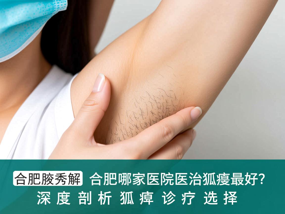 合肥腋秀解析，合肥哪家医院医治狐臭最好？深度剖析狐臭诊疗选择