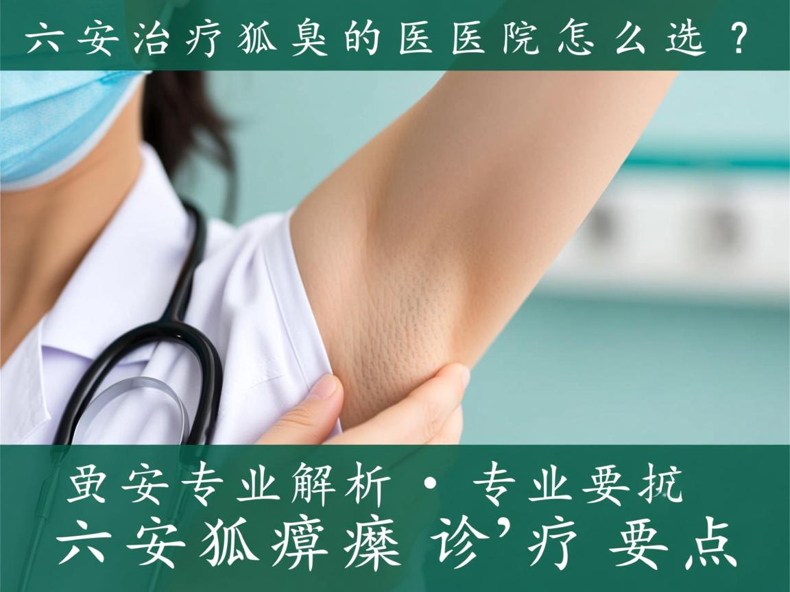 六安治疗狐臭的医院怎么选?专业解析六安狐臭诊疗要点 六安治疗狐臭的医院怎么选?专业解析六安狐臭诊疗要点