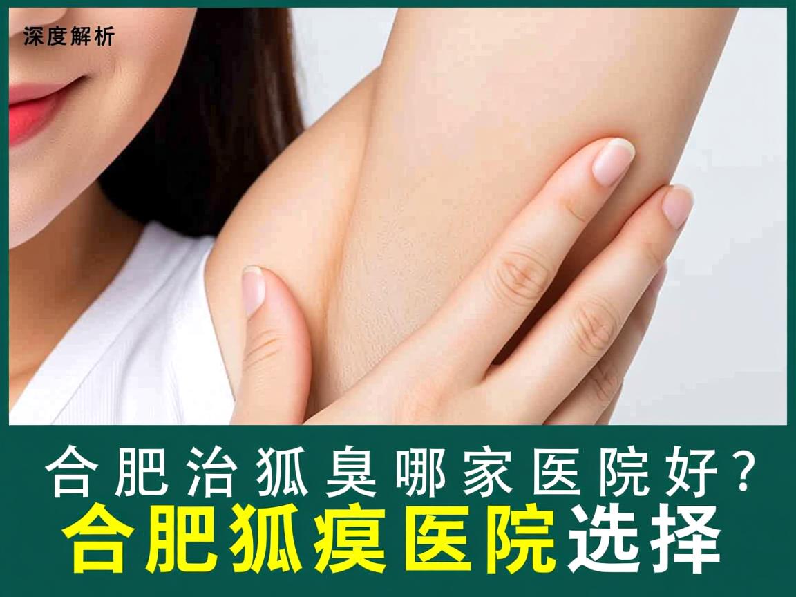 合肥治狐臭哪家医院好？深度解析合肥狐臭医院选择