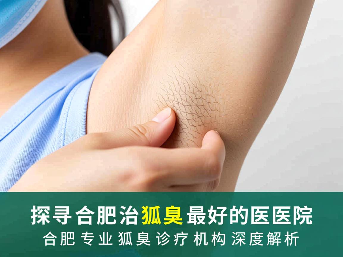 探寻合肥治狐臭最好的医院，合肥专业狐臭诊疗机构深度解析