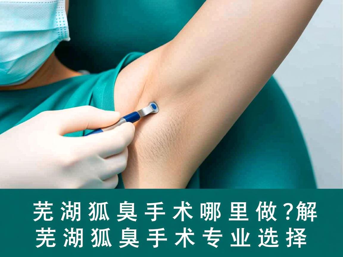 芜湖狐臭手术哪里做?详解芜湖狐臭手术专业选择 芜湖狐臭手术哪里做?详解芜湖狐臭手术专业选择