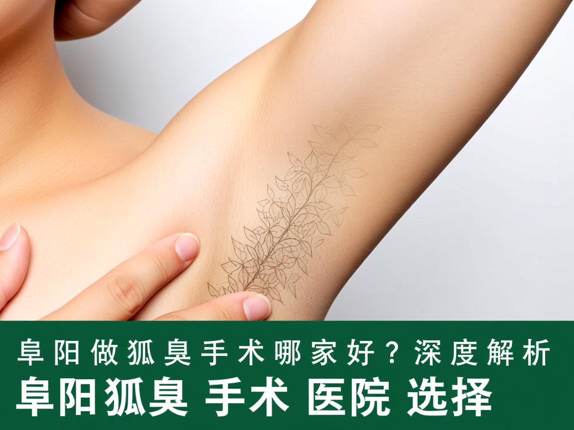 阜阳做狐臭手术哪家好？深度解析阜阳狐臭手术医院选择