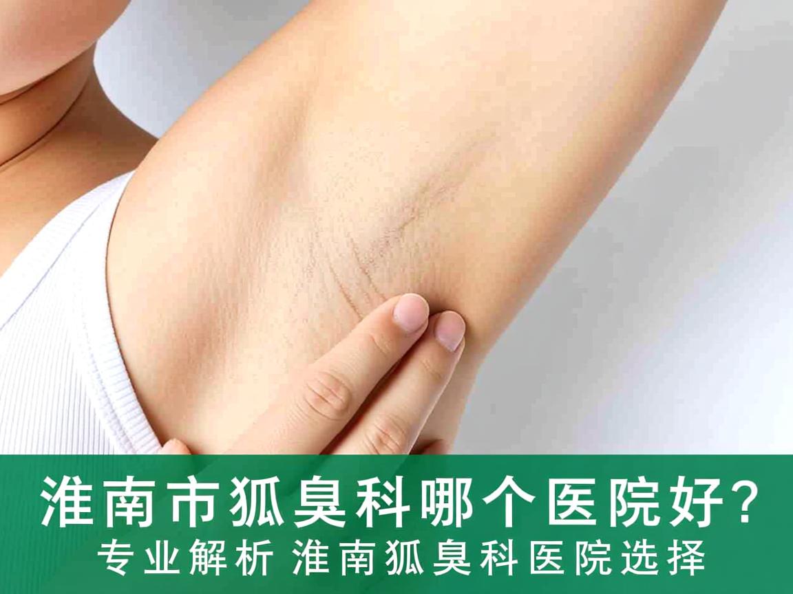 淮南市狐臭科哪个医院好？专业解析淮南狐臭科医院选择