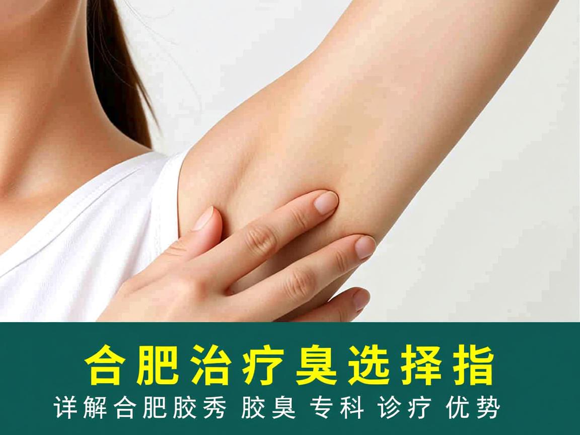 合肥治疗腋臭选择指南，详解合肥腋秀腋臭专科诊疗优势