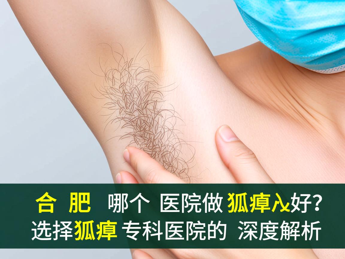 合肥哪个医院做狐臭好?选择狐臭专科医院的深度解析 合肥哪个医院做狐臭好?选择狐臭专科医院的深度解析