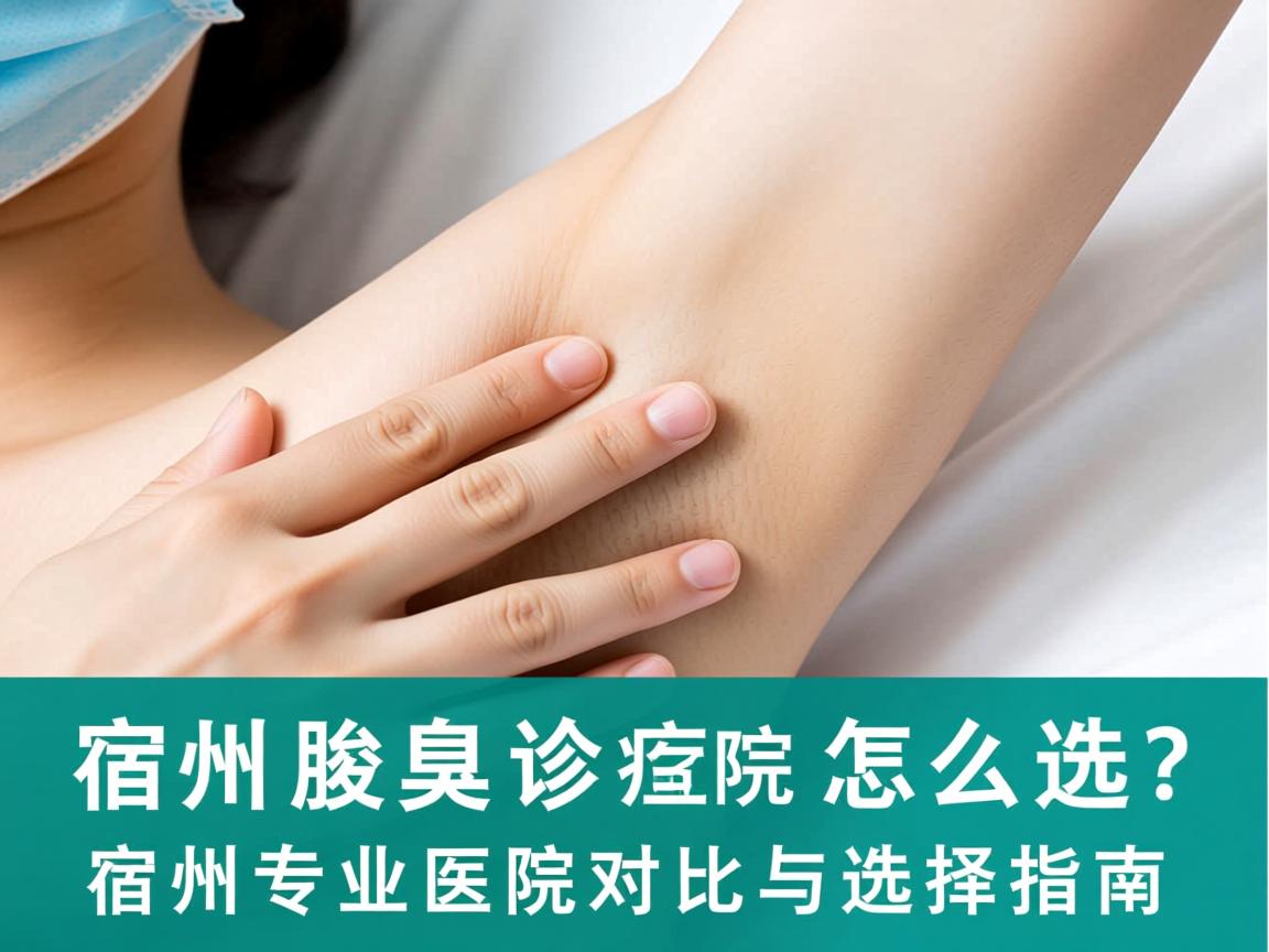 宿州腋臭诊疗医院怎么选?宿州专业医院对比与选择指南 宿州腋臭诊疗医院怎么选?宿州专业医院对比与选择指南