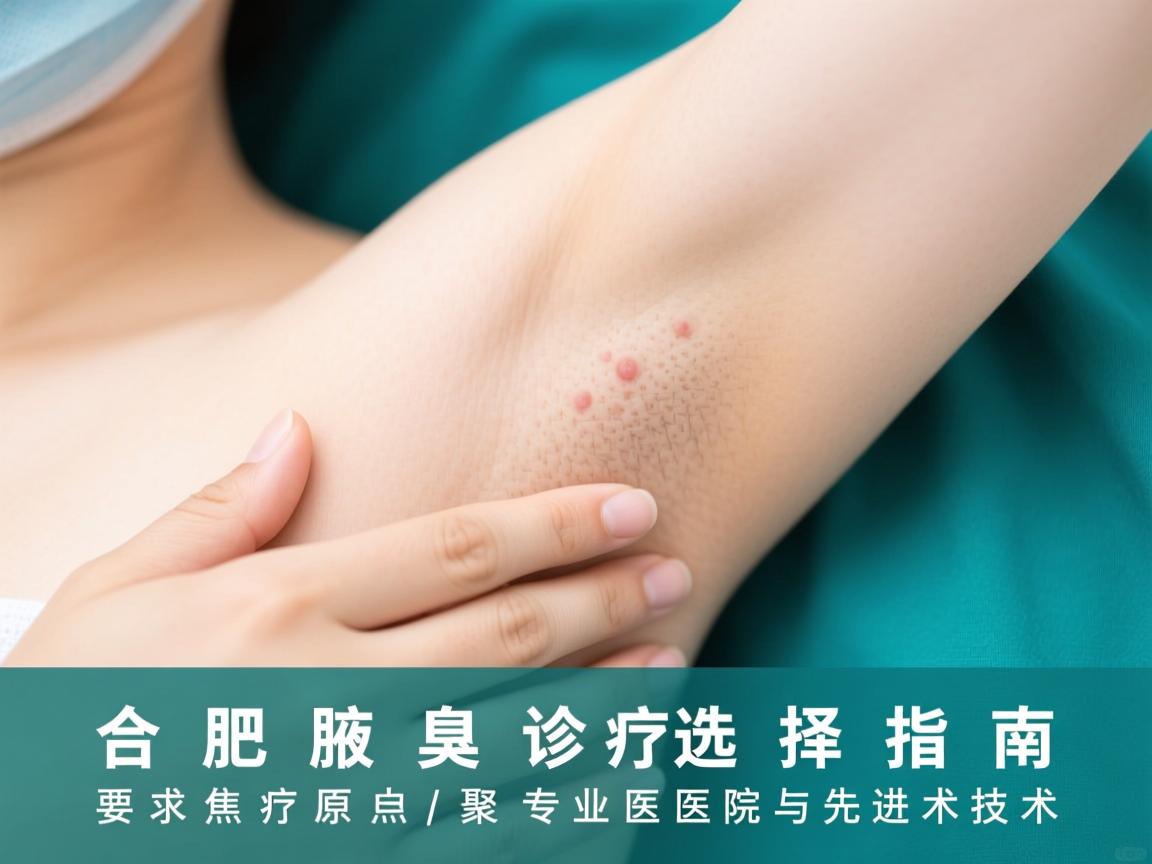 合肥腋臭诊疗选择指南,聚焦专业医院与先进技术 合肥腋臭诊疗选择指南,聚焦专业医院与先进技术
