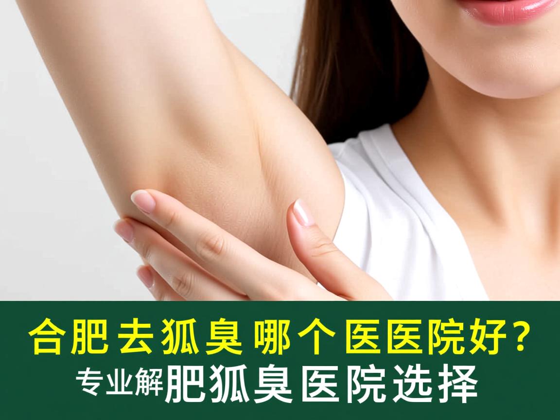 合肥去狐臭哪个医院好?专业解析合肥狐臭医院的选择 合肥去狐臭哪个医院好?专业解析合肥狐臭医院的选择