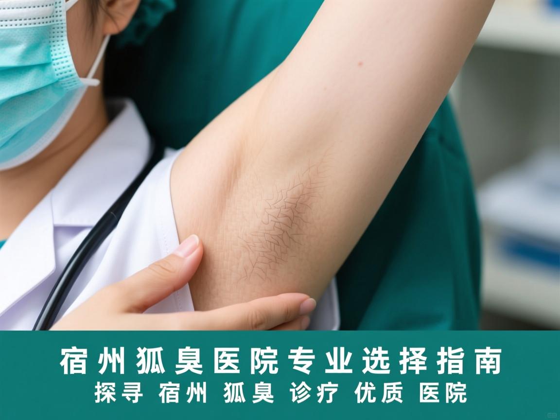 宿州狐臭医院专业选择指南，探寻宿州狐臭诊疗优质医院