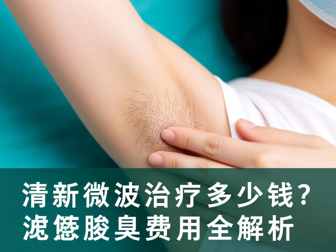 清新微波治疗腋臭多少钱？微波治疗腋臭费用全解析