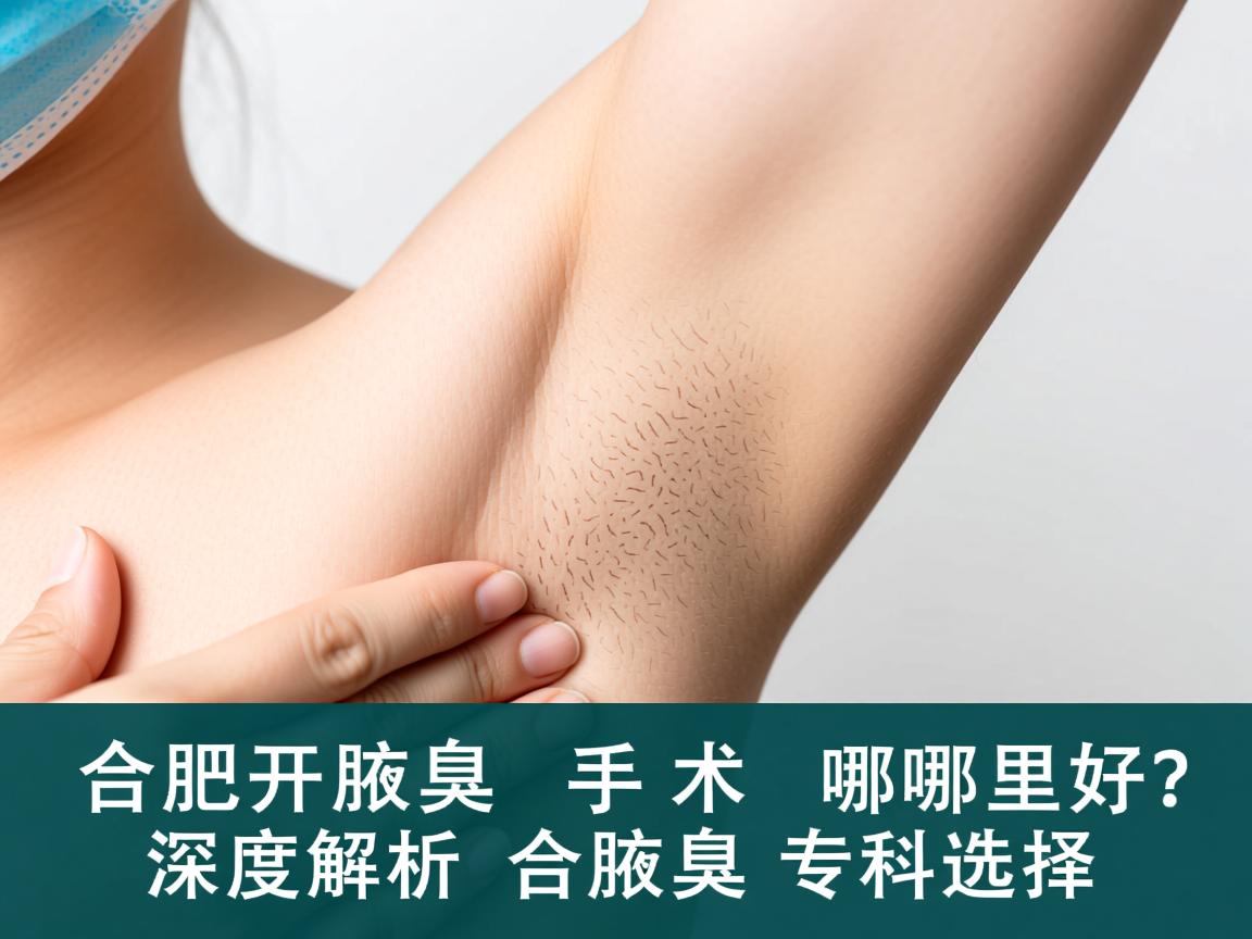 合肥开腋臭手术哪里好？深度解析合肥腋臭专科选择