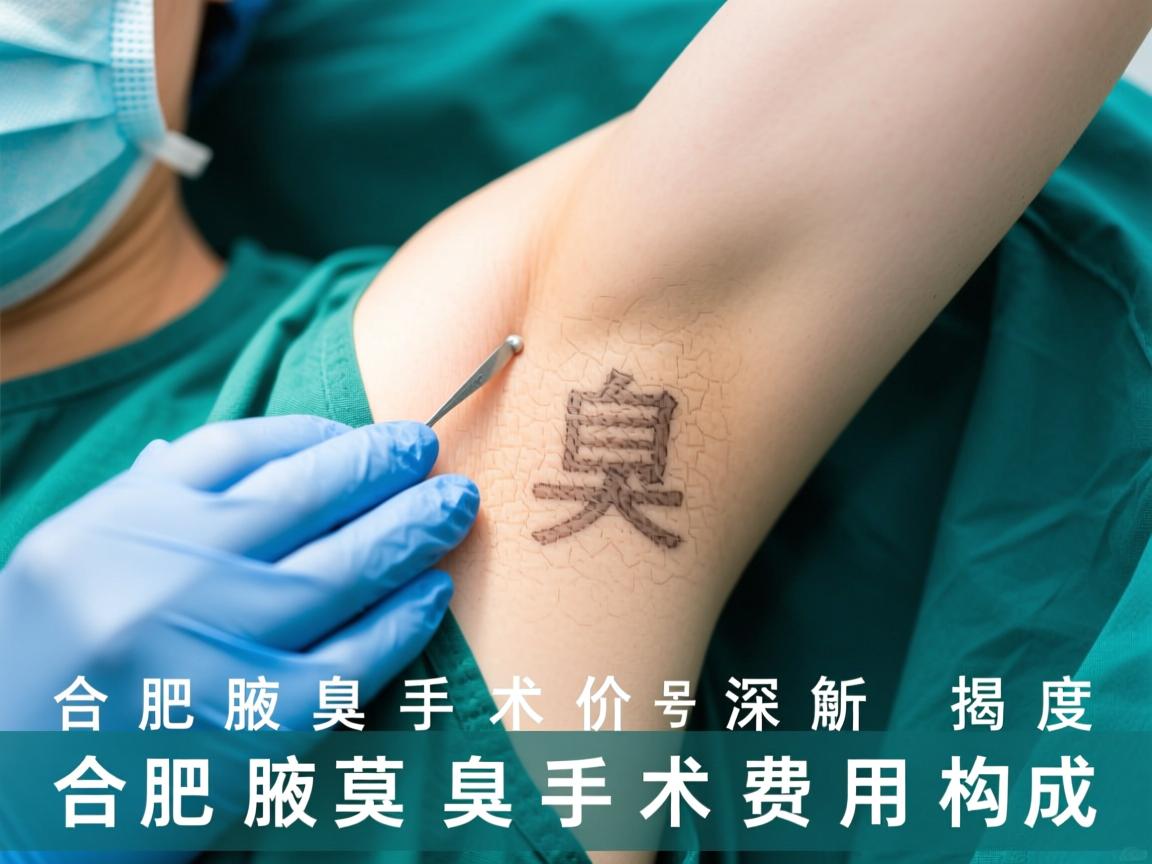 合肥腋臭手术价格解析,深度揭秘合肥腋臭手术费用构成 合肥腋臭手术价格解析,深度揭秘合肥腋臭手术费用构成