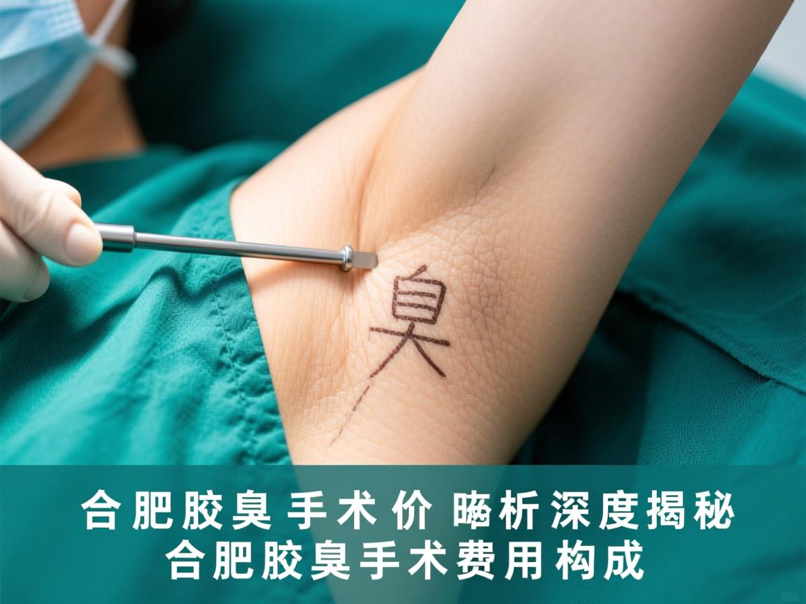 合肥腋臭手术价格解析,深度揭秘合肥腋臭手术费用构成 合肥腋臭手术价格解析,深度揭秘合肥腋臭手术费用构成