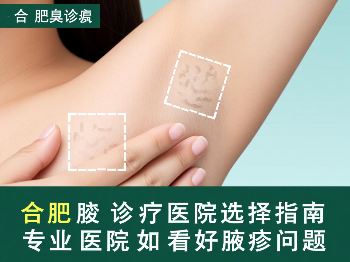 合肥腋臭诊疗医院选择指南,专业医院如何看好腋臭问题 合肥腋臭诊疗医院选择指南,专业医院如何看好腋臭问题
