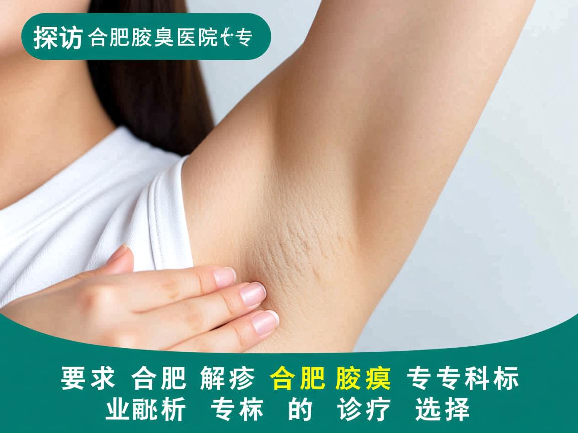探访合肥腋臭医院,专业解析合肥腋臭专科的诊疗选择 探访合肥腋臭医院,专业解析合肥腋臭专科的诊疗选择