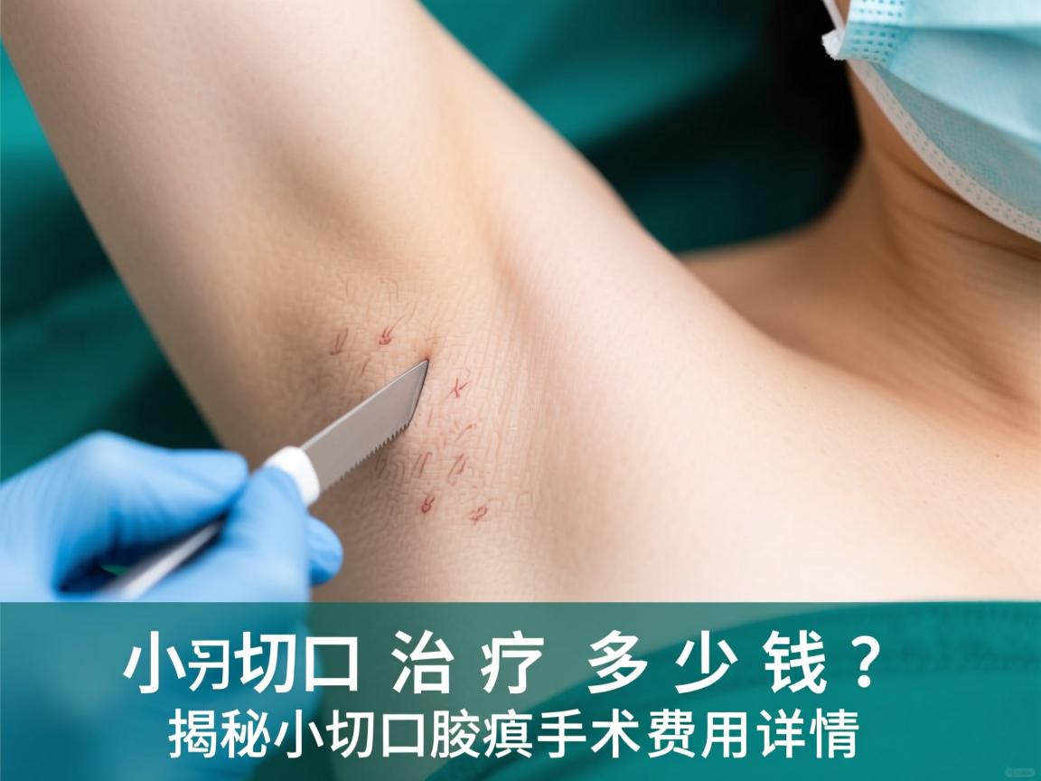 小切口治疗腋臭多少钱？揭秘小切口腋臭手术费用详情