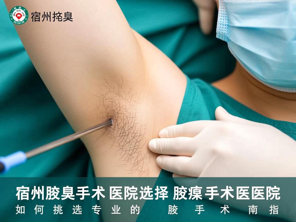 宿州腋臭手术医院选择指南,如何挑选专业的腋臭手术医院 宿州腋臭手术医院选择指南,如何挑选专业的腋臭手术医院
