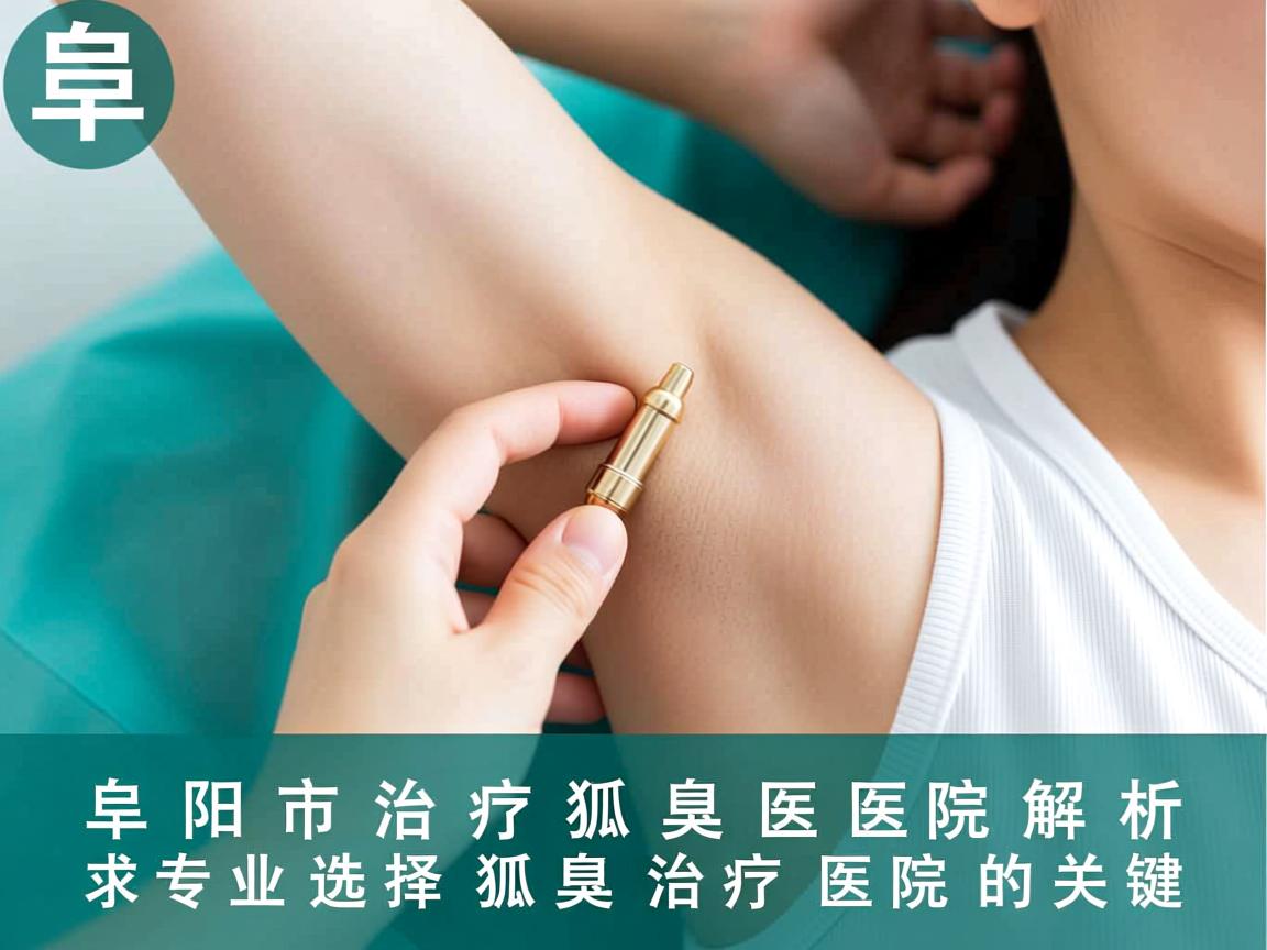 阜阳市治疗狐臭医院解析，专业选择狐臭治疗医院的关键