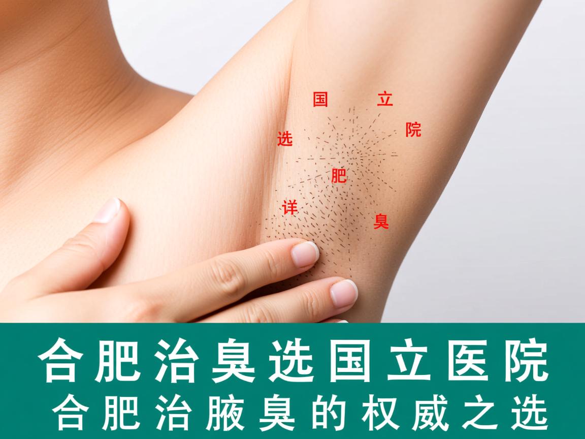 合肥治腋臭选国立医院，详解合肥治腋臭的权威之选