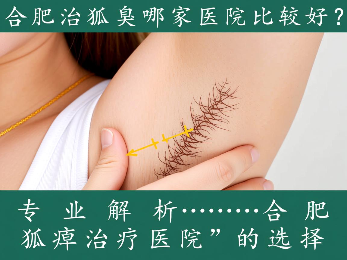 合肥治狐臭哪家医院比较好？专业解析合肥狐臭治疗医院的选择