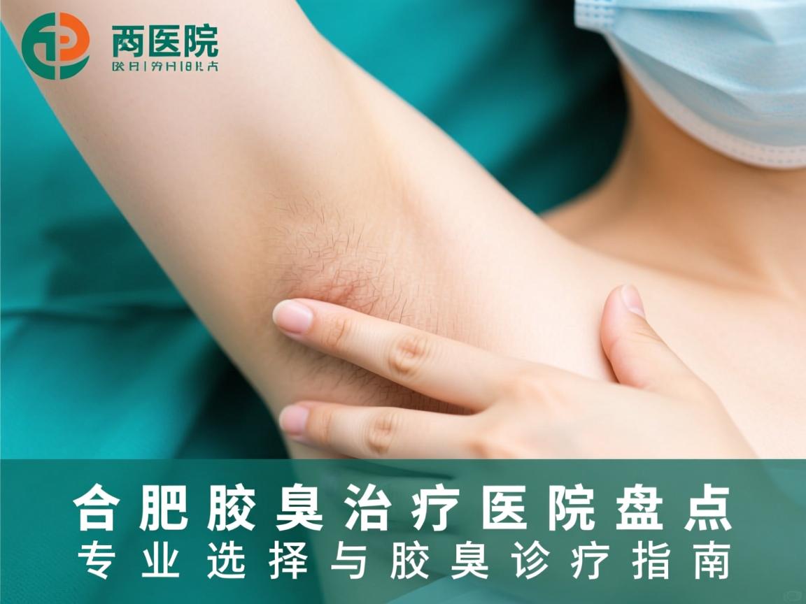 合肥腋臭治疗医院盘点，专业选择与腋臭诊疗指南