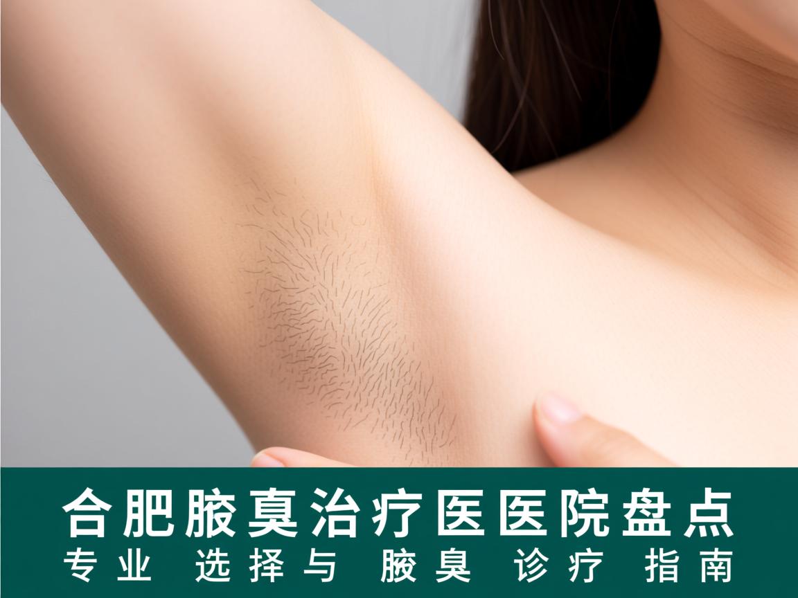 合肥腋臭治疗医院盘点，专业选择与腋臭诊疗指南