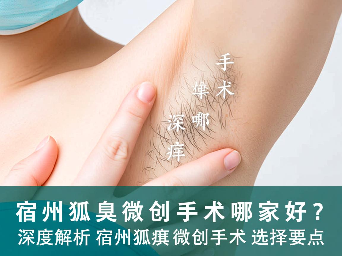 宿州狐臭微创手术哪家好?深度解析宿州狐臭微创手术选择要点 宿州狐臭微创手术哪家好?深度解析宿州狐臭微创手术选择要点