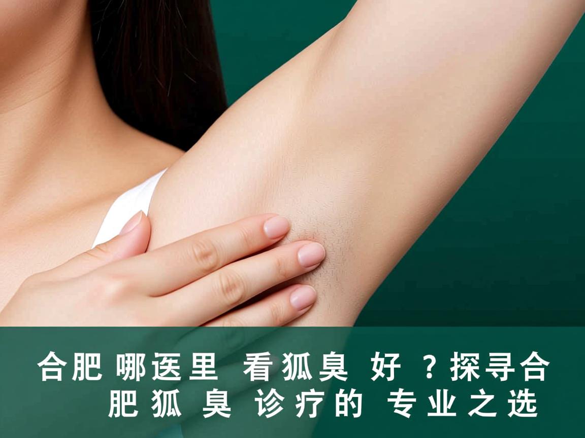 合肥哪里看狐臭好?探寻合肥狐臭诊疗的专业之选 合肥哪里看狐臭好?探寻合肥狐臭诊疗的专业之选