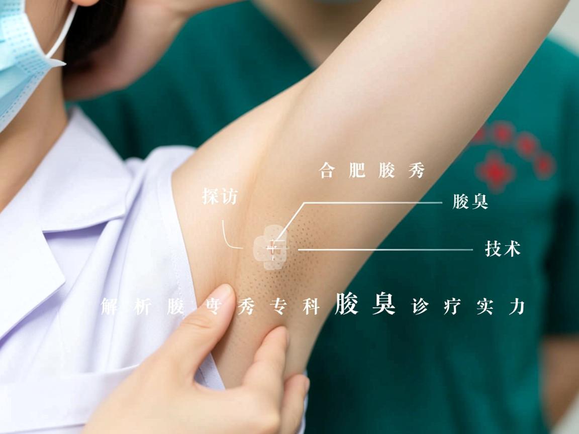 探访合肥腋秀腋臭技术，解析腋秀专科的腋臭诊疗实力