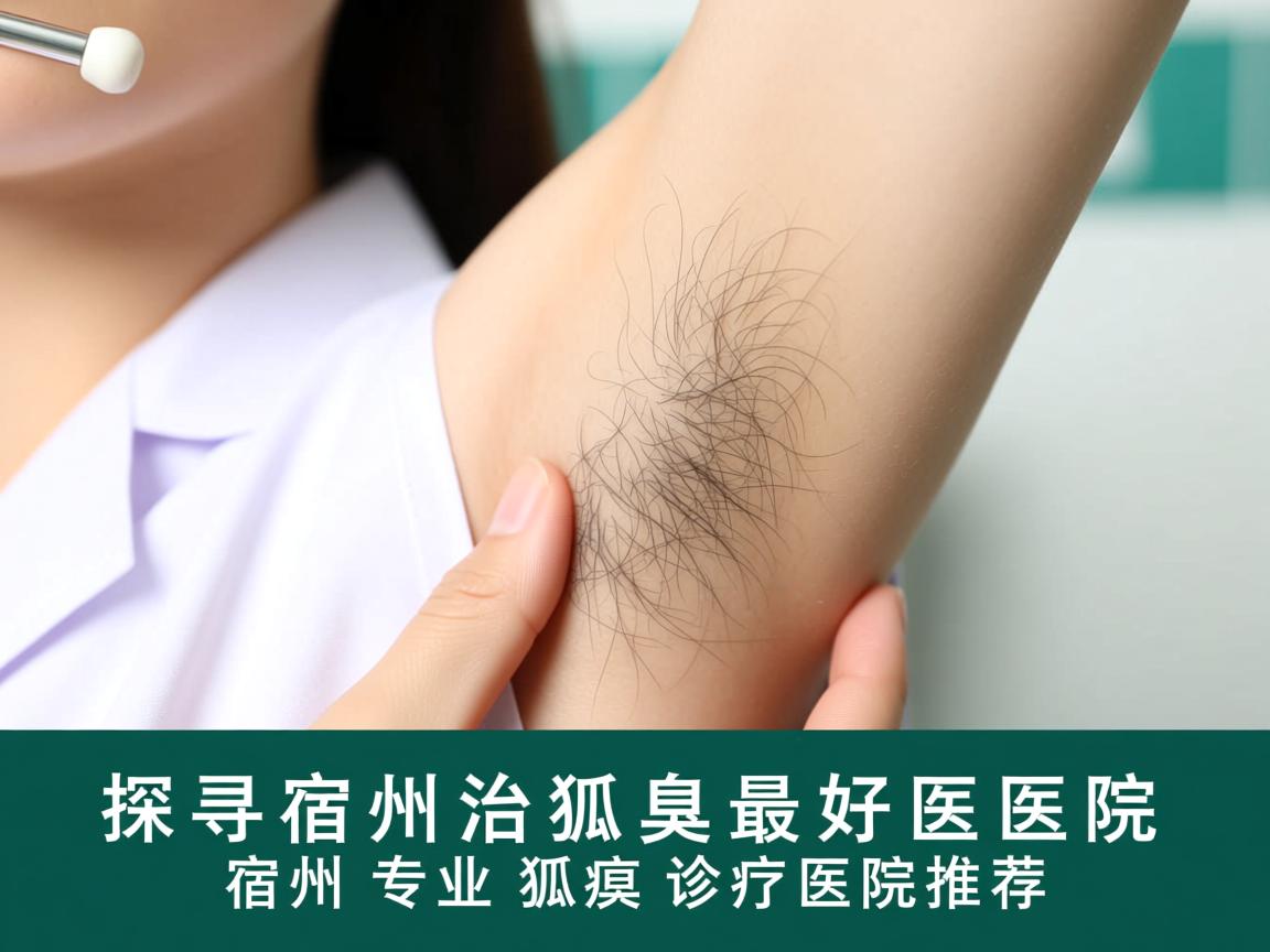 探寻宿州治狐臭最好医院，宿州专业狐臭诊疗医院推荐