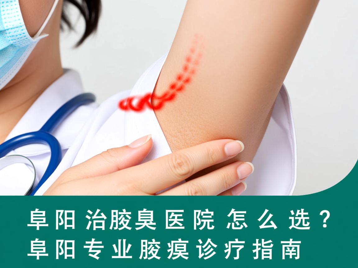 阜阳治腋臭医院怎么选？阜阳专业腋臭诊疗指南