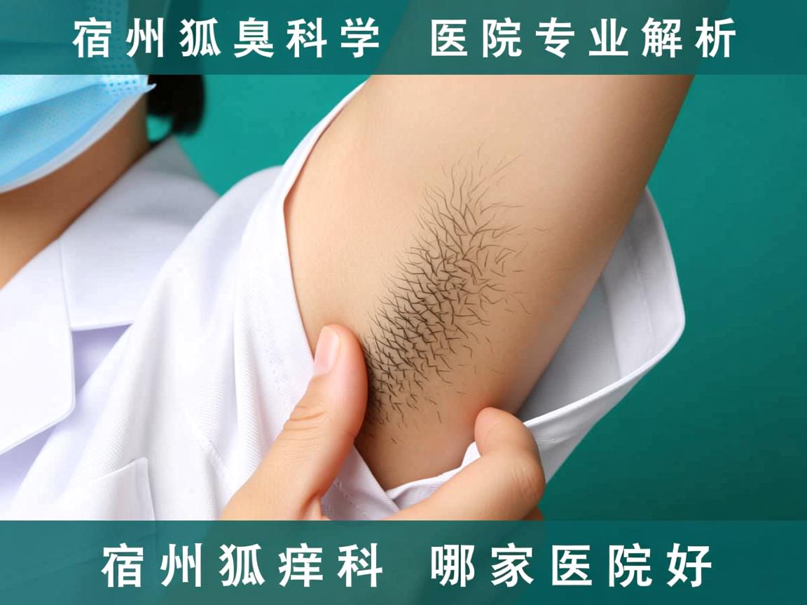 宿州狐臭科医院专业解析，宿州狐臭科哪家医院好