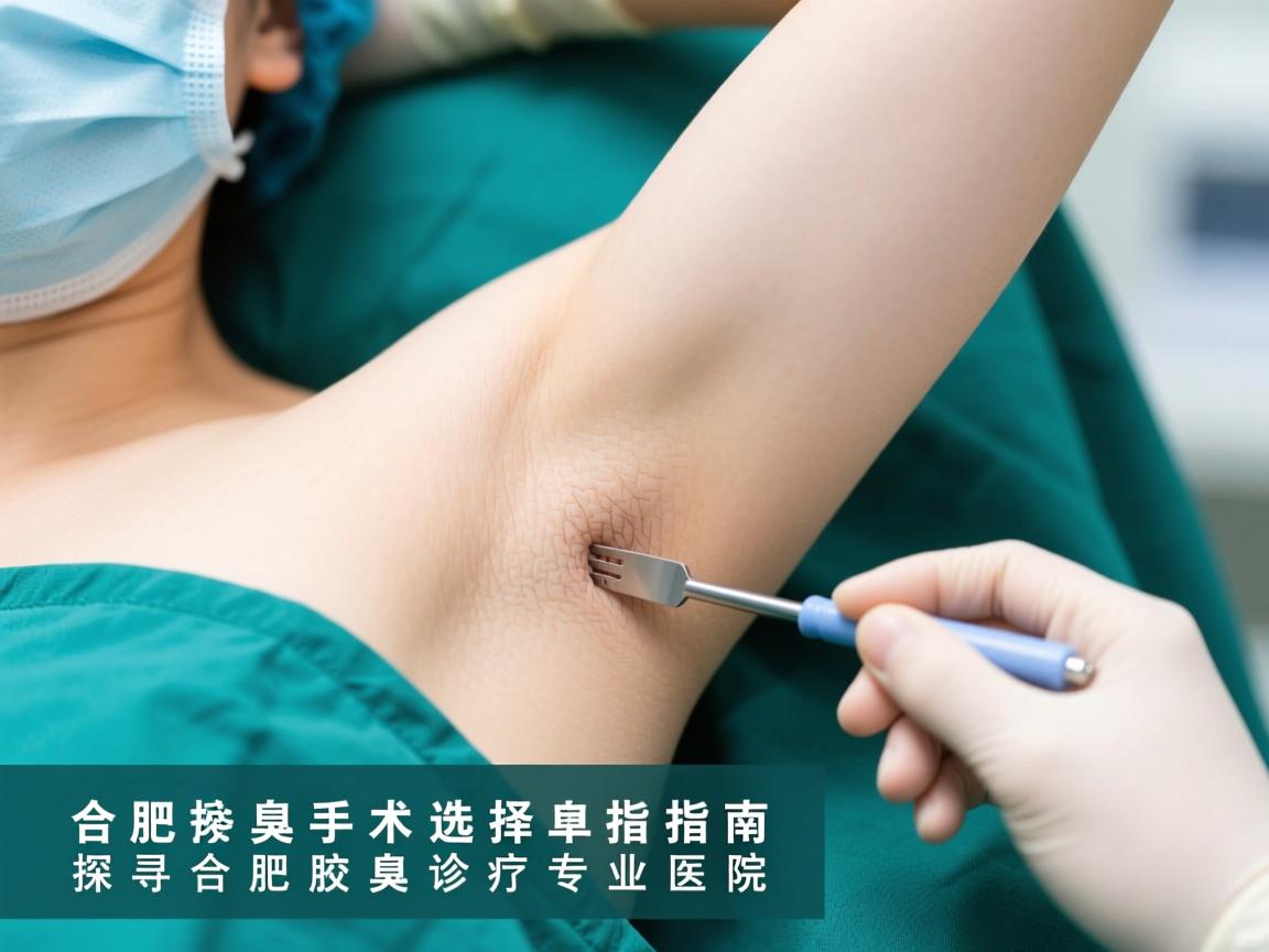 合肥腋臭手术选择指南，探寻合肥腋臭诊疗专业医院