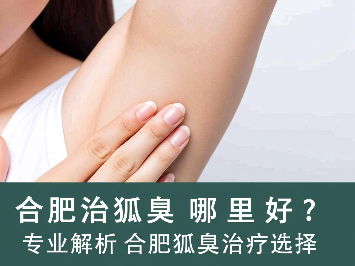 合肥治狐臭哪里好？专业解析合肥狐臭治疗选择
