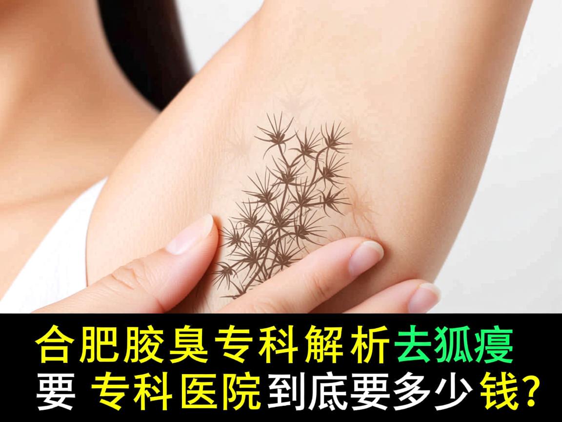 合肥腋臭专科解析,去狐臭的专科医院到底要多少钱? 合肥腋臭专科解析,去狐臭的专科医院到底要多少钱?