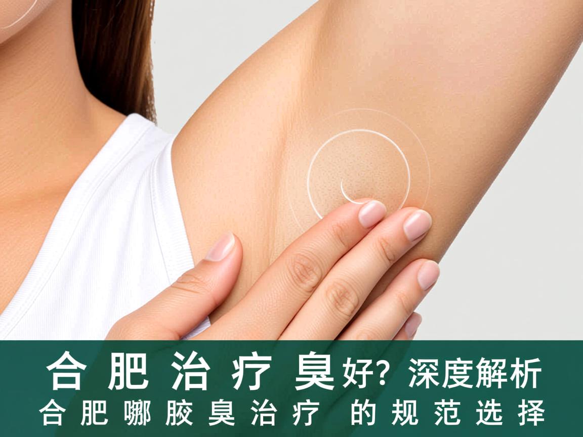 合肥治疗腋臭哪里好？深度解析合肥腋臭治疗的规范选择