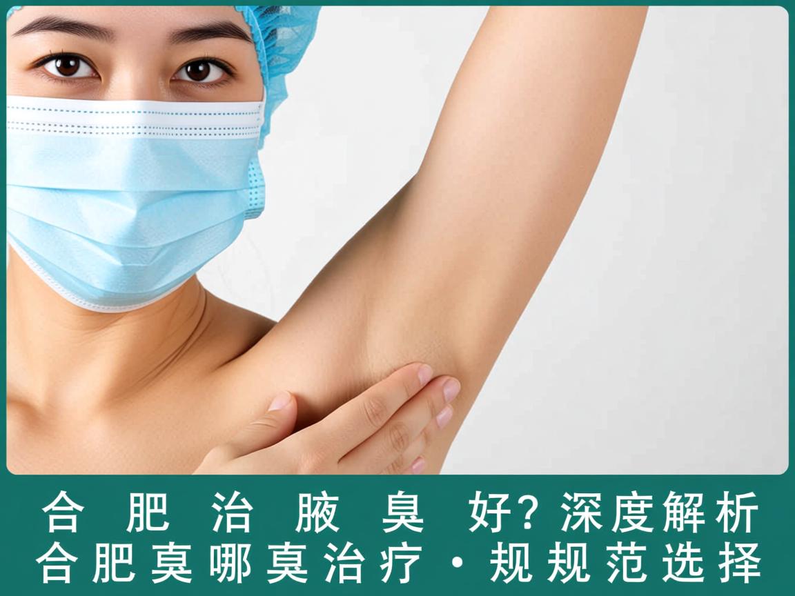 合肥治疗腋臭哪里好？深度解析合肥腋臭治疗的规范选择