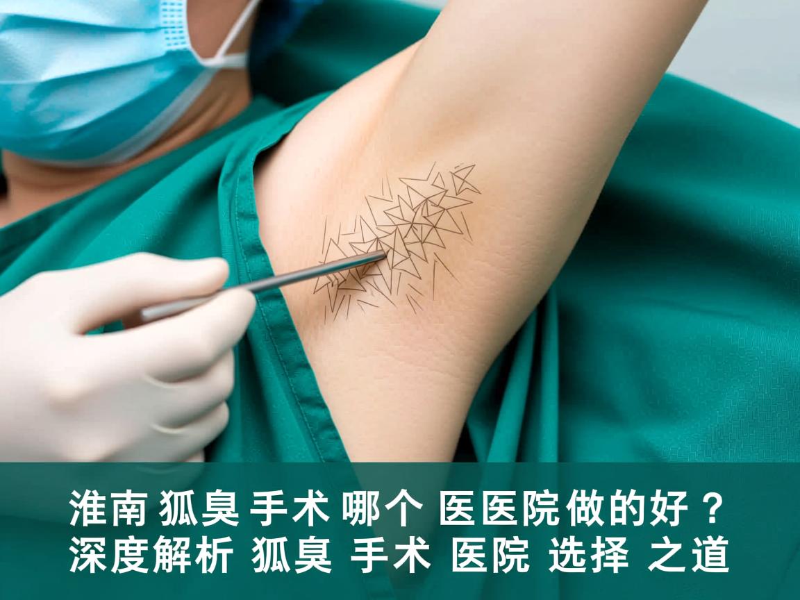 淮南狐臭手术哪个医院做的好?深度解析狐臭手术医院选择之道 淮南狐臭手术哪个医院做的好?深度解析狐臭手术医院选择之道