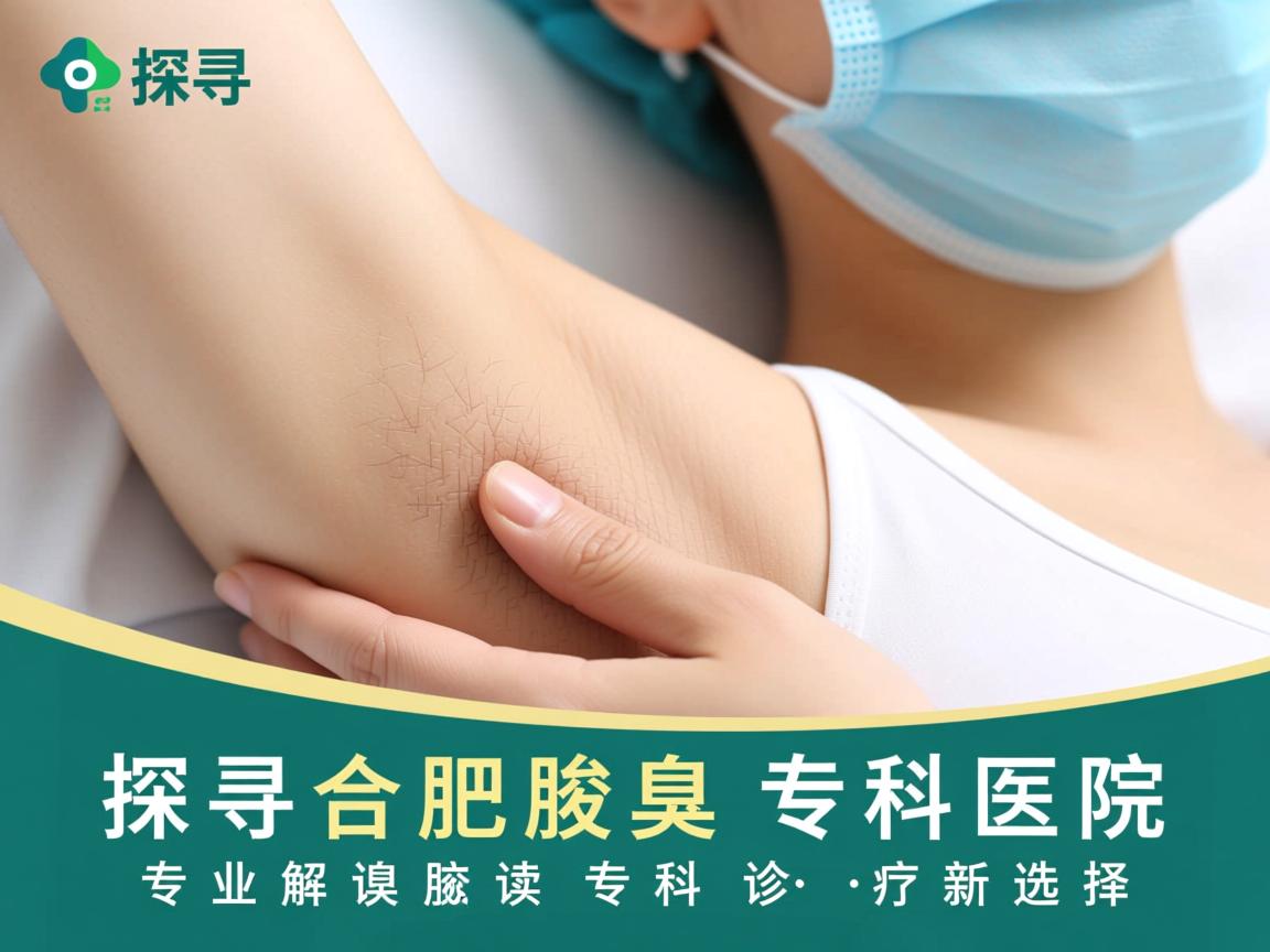探寻合肥腋臭专科医院，专业解读腋臭专科诊疗新选择