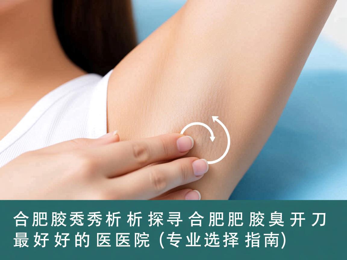 合肥腋秀解析,探寻合肥腋臭开刀最好的医院,专业选择指南 合肥腋秀解析,探寻合肥腋臭开刀最好的医院,专业选择指南