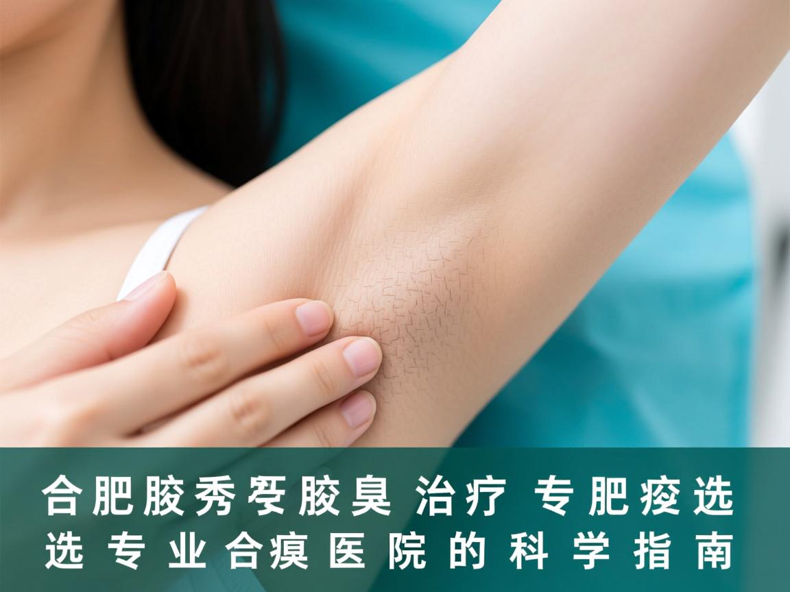 合肥腋秀解析腋臭治疗，选择合肥专业腋臭医院的科学指南